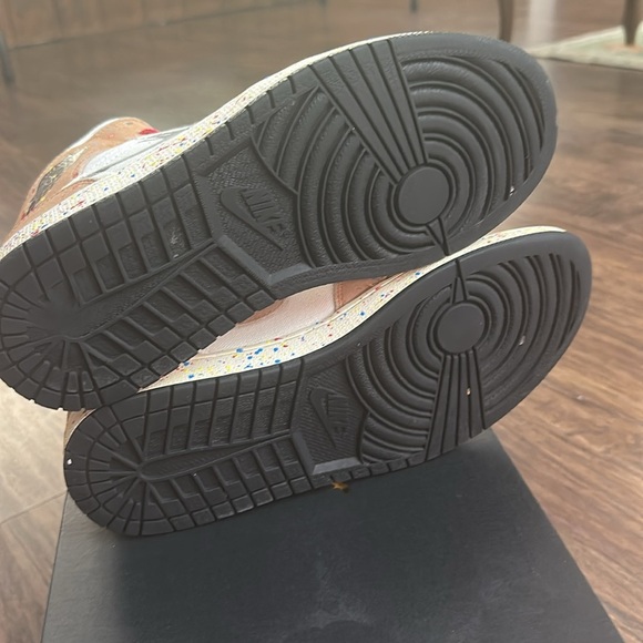 JORDAN 1 MID SE 'BRUSHSTROKE PAINT SPLATTER - Men's 8 - Picture 12 of 13